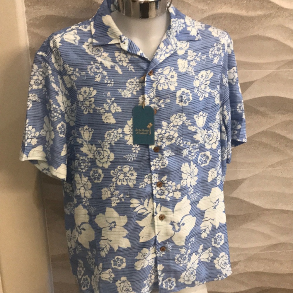 Caribbean xl button shirt
